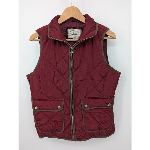 G.H. Bass & Co. Jackets & Blazers - EUC Red GH Bass Vest Women's Medium M - Made in USA - Evelyn Wong Cosplay Vest